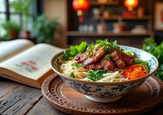 découvrez le bo bun, ce plat vietnamien délicieux et rafraîchissant. ce guide complet vous présente des recettes authentiques à réaliser chez vous ainsi que les meilleures adresses en france et au vietnam pour savourer ce classique de la cuisine asiatique. explorez les origines, les ingrédients et les astuces pour réussir votre bo bun parfait.