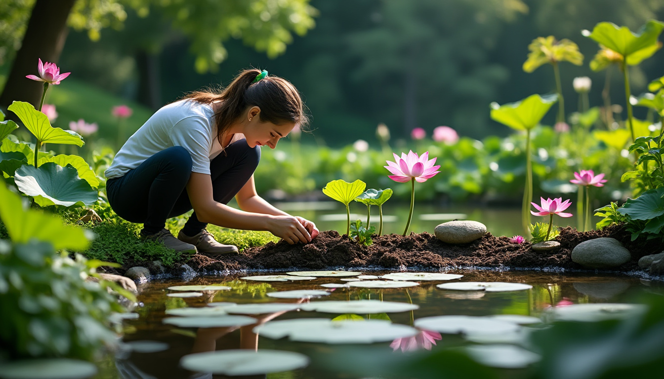 découvrez comment planter un lotus dans votre bassin en quelques étapes simples. suivez notre guide facile pour profiter de la beauté de ces fleurs aquatiques chez vous.