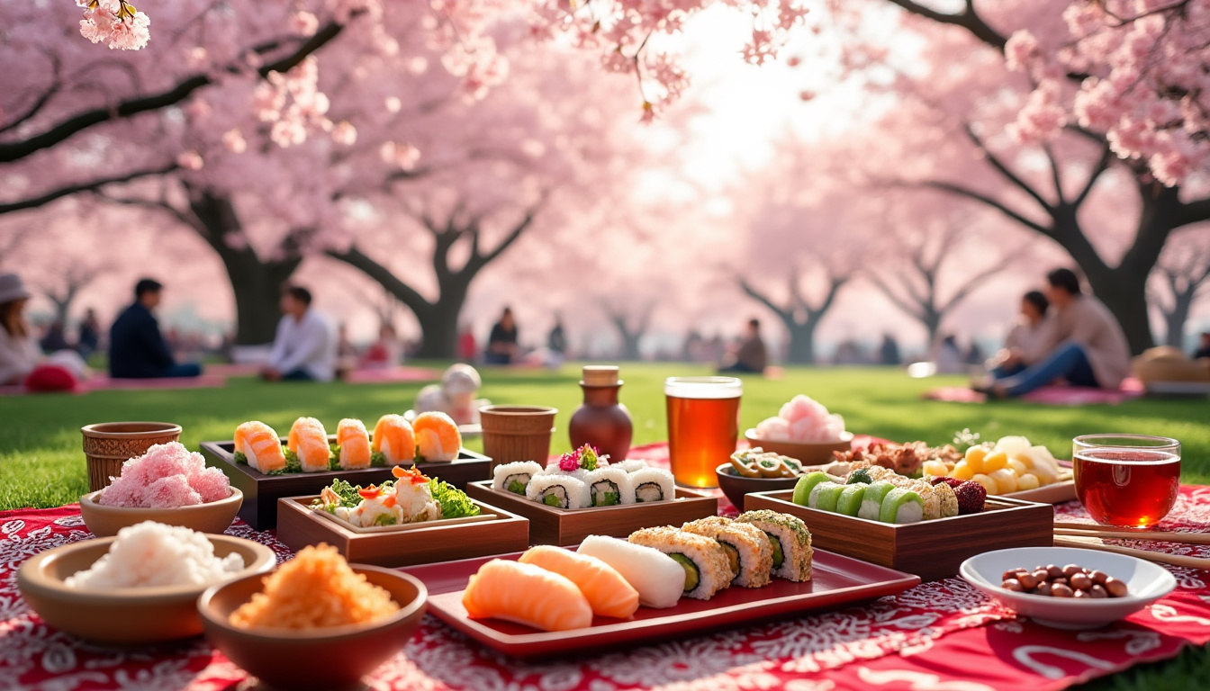 plongez dans l'univers enchanteur de l'hanami, où les cerisiers en fleurs révèlent toute leur beauté. explorez les délices culinaires traditionnels associés à cette fête japonaise emblématique, alliant gastronomie et nature pour une expérience inoubliable.