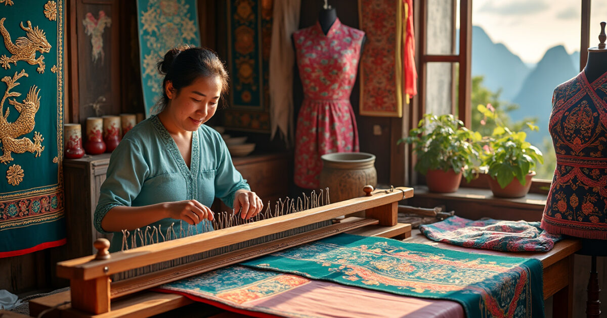 découvrez l'univers fascinant des tissus vietnamiens, symbole d'un riche artisanat et d'une culture vibrant d'histoire. plongez dans la beauté des motifs traditionnels et des techniques ancestrales qui font de chaque pièce un véritable trésor.