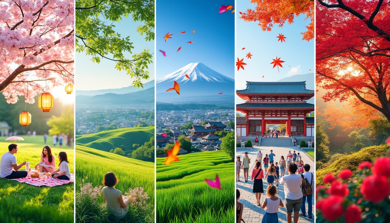 découvrez les meilleures saisons pour visiter le japon avec notre guide complet. apprenez quand partir pour profiter au maximum des paysages, festivals et traditions japonaises, tout en tenant compte du climat et des activités saisonnières.