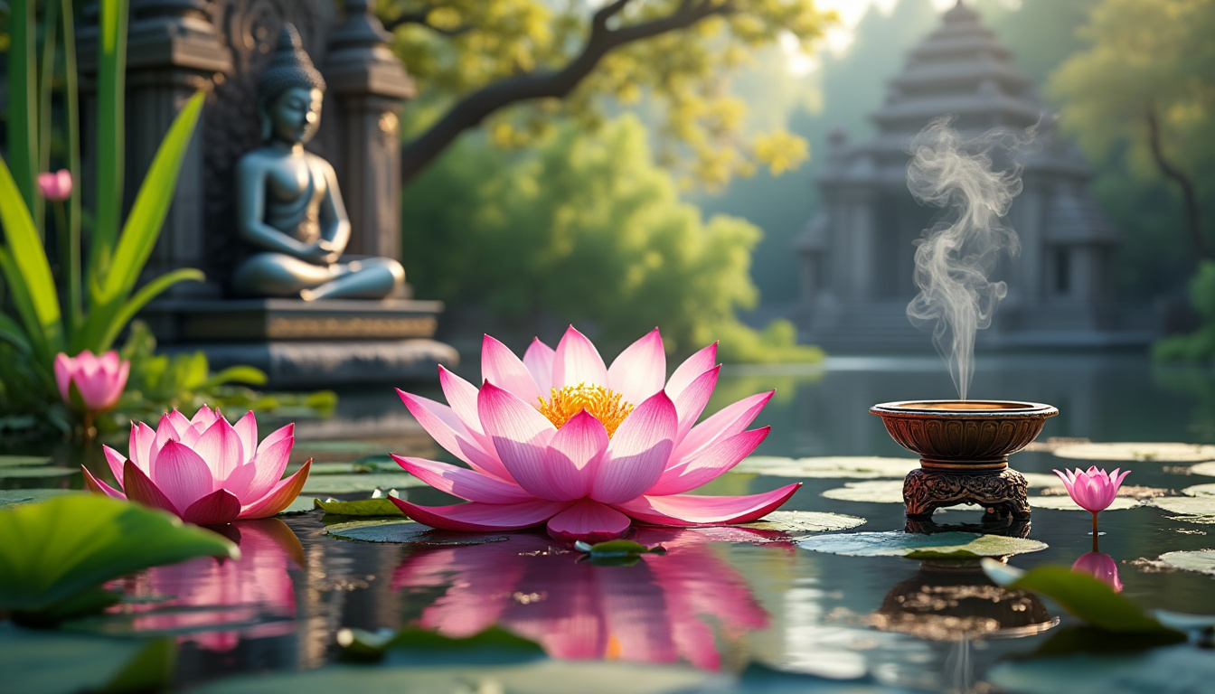 Pourquoi le lotus est considéré comme sacré dans plusieurs cultures 1 découvrez pourquoi le lotus, symbole de pureté et d'élévation spirituelle, est vénéré dans de nombreuses cultures à travers le monde. cette fleur fascinante, avec son lien à l'eau et sa capacité à fleurir dans des conditions difficiles, incarne des valeurs profondes d'illumination et de renaissance.