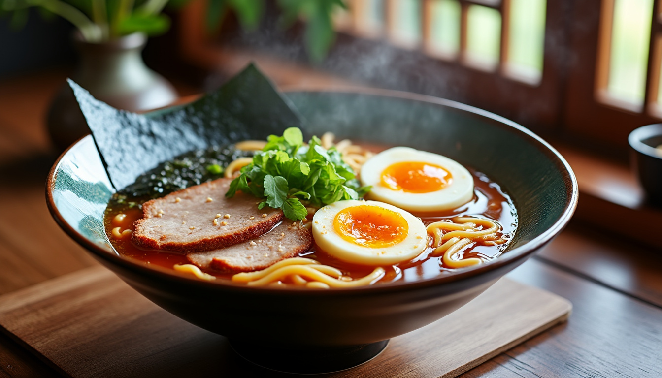 Qu'est-ce que des ramen ? 1 découvrez l'univers savoureux des ramen, ces délicieuses nouilles japonaises servis dans un bouillon riche et parfumé. apprenez tout sur leur histoire, les variétés et les ingrédients qui font de ce plat emblématique un incontournable de la cuisine asiatique.