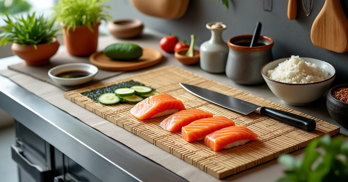 découvrez comment préparer facilement de délicieux sushis au saumon chez vous. suivez nos étapes simples et conseils pratiques pour savourer ce plat japonais emblématique, avec des ingrédients frais et des techniques accessibles à tous.