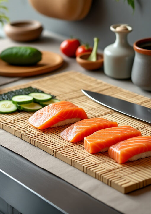 découvrez comment préparer facilement de délicieux sushis au saumon chez vous. suivez nos étapes simples et conseils pratiques pour savourer ce plat japonais emblématique, avec des ingrédients frais et des techniques accessibles à tous.
