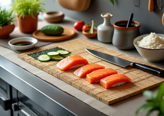 découvrez comment préparer facilement de délicieux sushis au saumon chez vous. suivez nos étapes simples et conseils pratiques pour savourer ce plat japonais emblématique, avec des ingrédients frais et des techniques accessibles à tous.