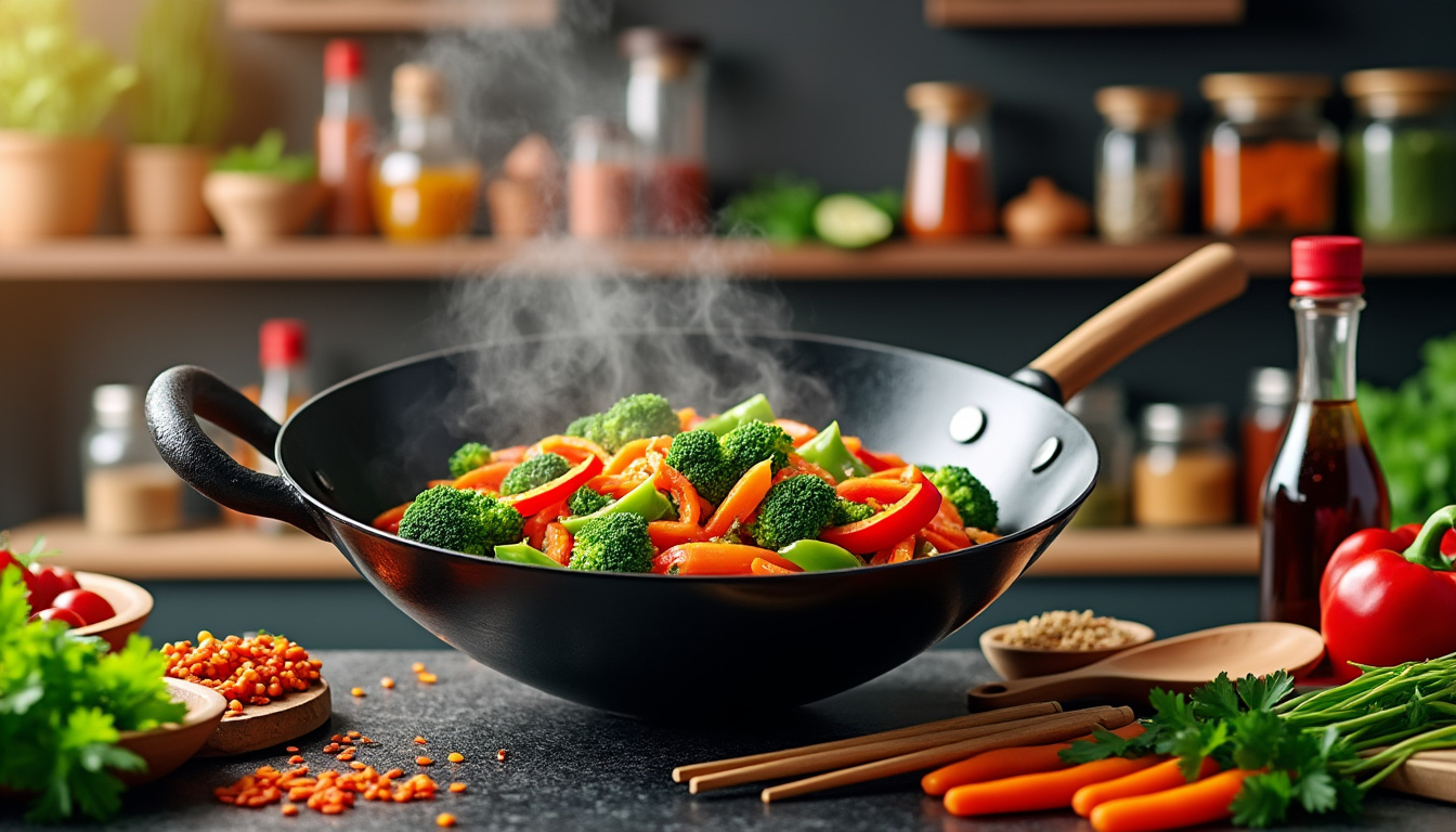 Comprendre le wok : définition et usages en cuisine 1 découvrez le wok : un ustensile de cuisine polyvalent essentiel pour sauter, cuire à la vapeur ou mijoter. cet article explore sa définition, ses différents usages et comment il peut transformer vos plats au quotidien.