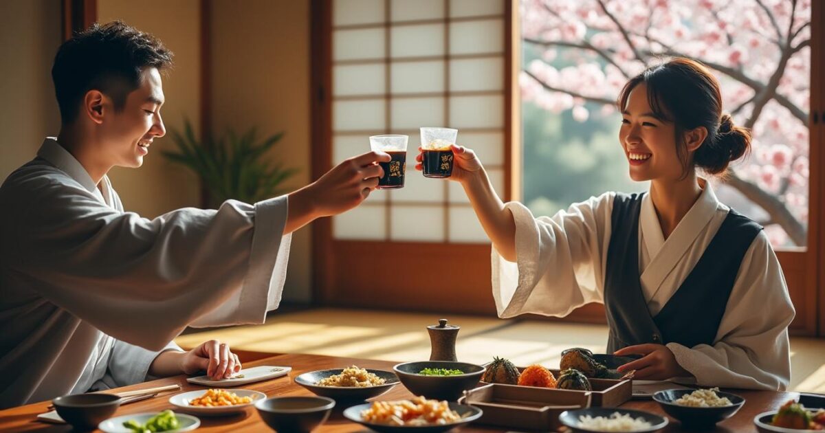 découvrez la définition et l'origine du terme japonais 'kanpai'. plongez dans l'univers culturel nippon et apprenez comment cette expression emblématique est utilisée pour célébrer les moments de convivialité autour d'un verre.