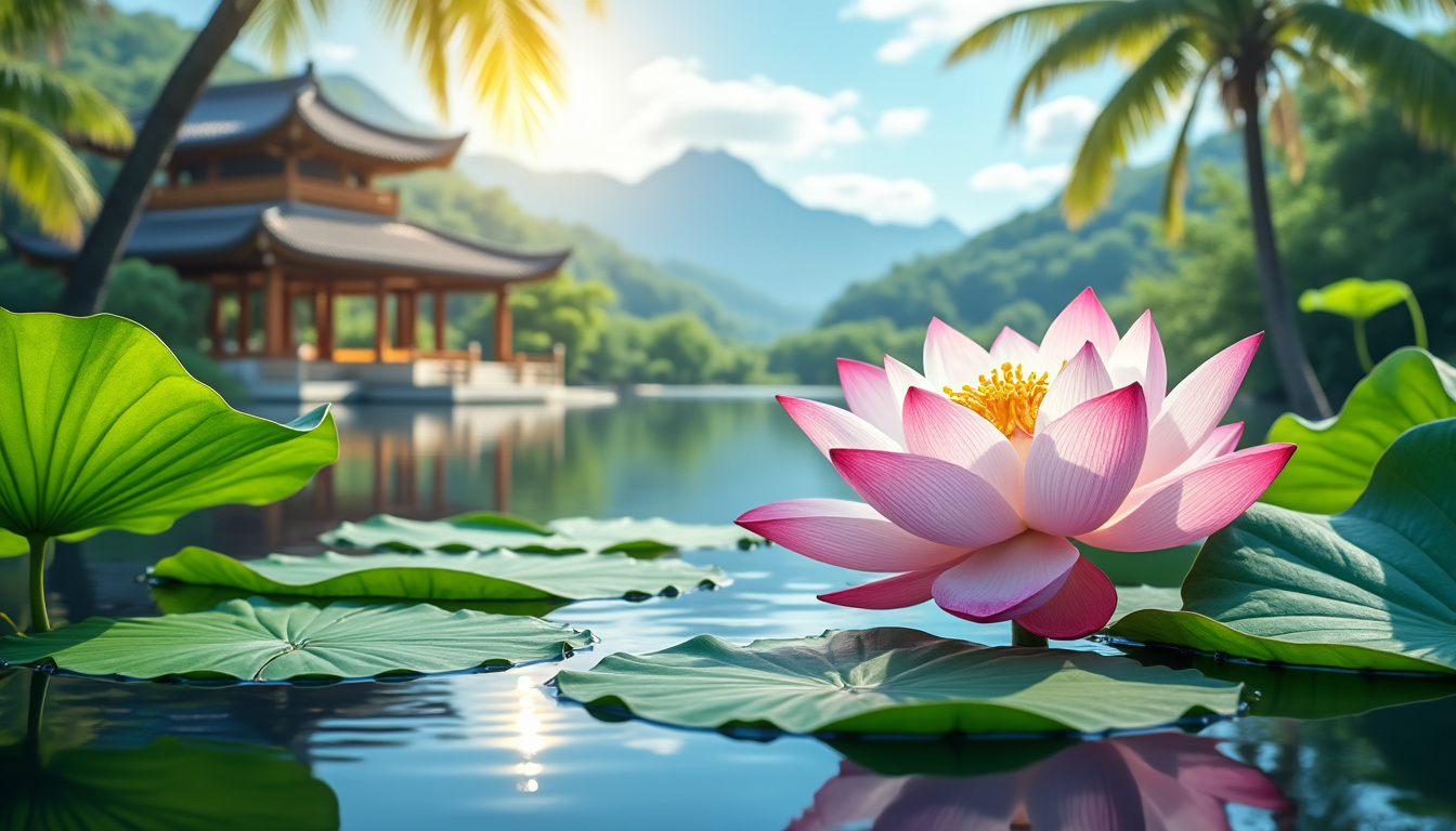 Où pousse la fleur de lotus dans le monde ? 1 découvrez les lieux fascinants où pousse la fleur de lotus à travers le monde. explorez ses habitats naturels, des rivières d'asie aux étangs d'europe, et apprenez-en plus sur cette plante symbolique aux multiples significations.