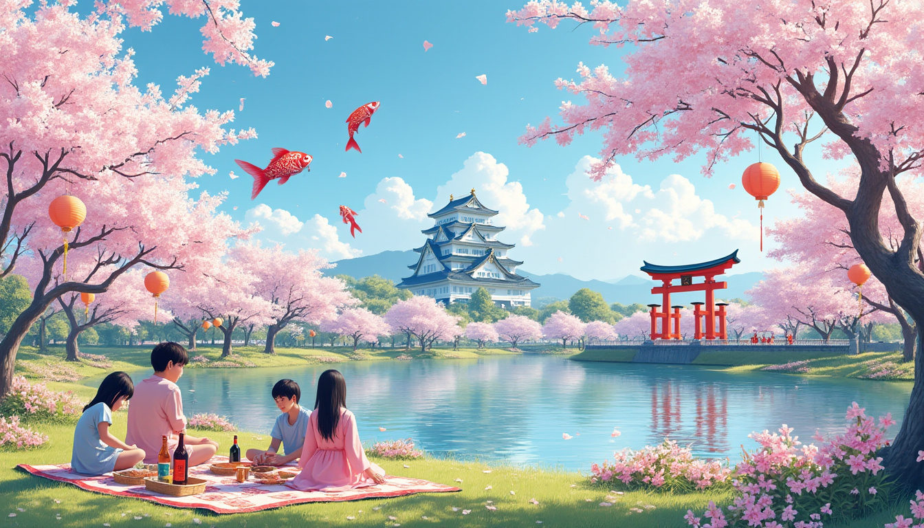 Quand se déroule le printemps au Japon ? 1 découvrez le calendrier du printemps au japon, une saison exaltante marquée par la floraison des cerisiers et des événements culturels uniques. apprenez quand ces merveilles naturelles se produisent et comment en profiter au mieux.