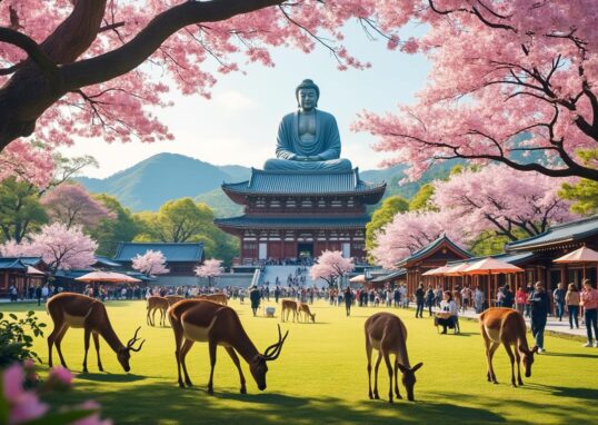 découvrez les activités incontournables à nara, cette ville japonaise riche en histoire et en culture. entre temples anciens, parcs magnifiques et rencontres avec des cerfs emblématiques, explorez ce que nara a à offrir pour une expérience inoubliable.