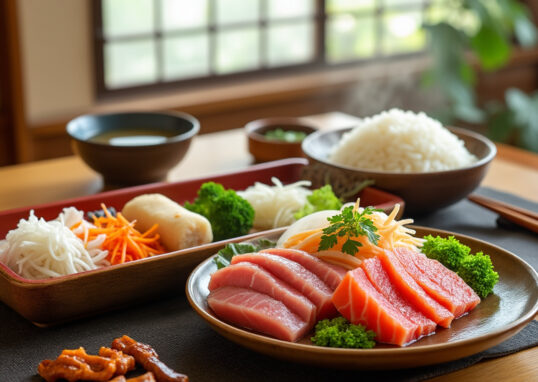 découvrez les délices de la cuisine japonaise au déjeuner ! cet article vous plonge dans les habitudes culinaires des japonais, mettant en avant des plats traditionnels savoureux et variés qui font du repas de midi un moment unique. explorez les ingrédients, les préparations et les valeurs culturelles qui enrichissent leur gastronomie.