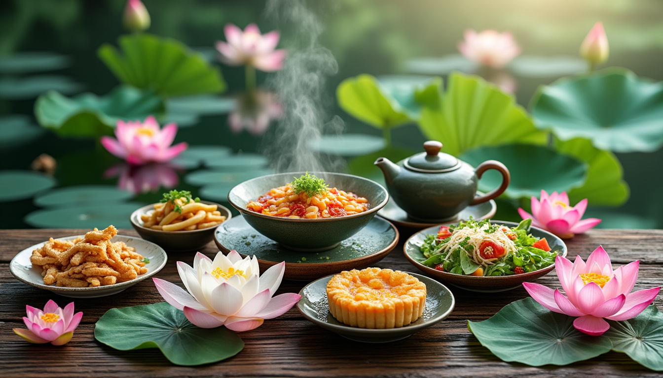 découvrez les saveurs uniques du lotus, une plante aux multiples usages culinaires. plongez dans l'exploration de ses goûts délicats et de ses applications dans vos plats, pour ajouter une touche d'originalité à votre cuisine.
