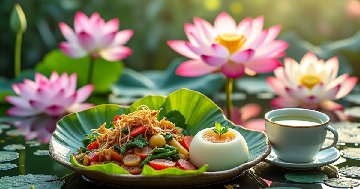 découvrez les saveurs uniques du lotus à travers cette exploration culinaire. apprenez comment cet ingrédient exotique influence les plats et découvrez des recettes innovantes qui mettront en valeur son goût subtil et ses diverses utilisations en cuisine.