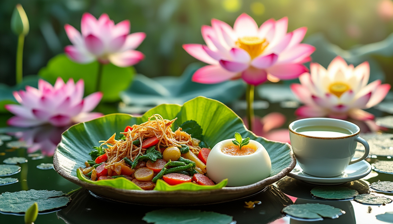 découvrez les saveurs uniques du lotus à travers cette exploration culinaire. apprenez comment cet ingrédient exotique influence les plats et découvrez des recettes innovantes qui mettront en valeur son goût subtil et ses diverses utilisations en cuisine.