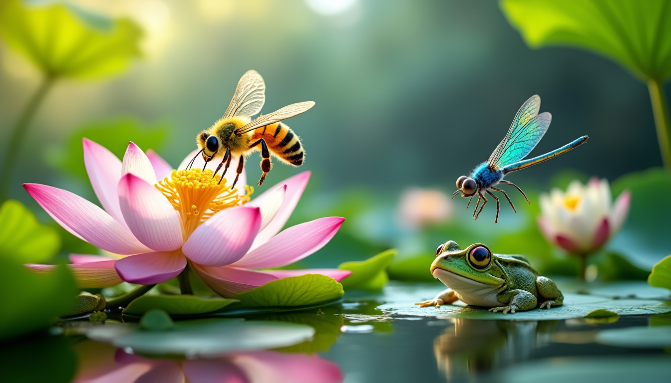 Qui mange les fleurs de lotus ? Analyse des pollinisateurs et prédateurs 1 découvrez qui se régale des fleurs de lotus dans notre étude approfondie sur les pollinisateurs et prédateurs qui interagissent avec cette plante emblématique. apprenez comment ces acteurs essentiels influencent l'écosystème du lotus et contribuent à sa reproduction.