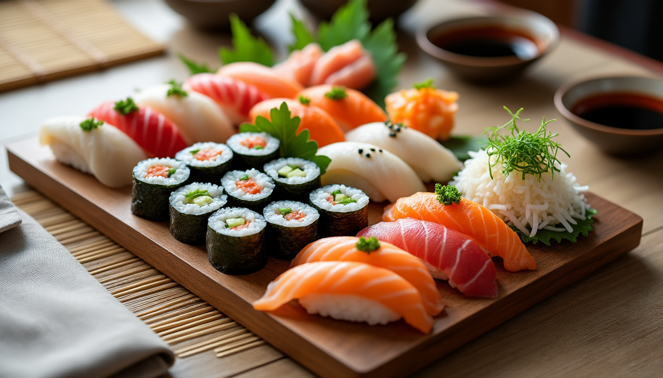 Sushi : définition et origines de ce plat japonais 1 découvrez la définition et les origines fascinantes du sushi, ce plat emblématique japonais. plongez dans son histoire riche et explorez les différentes variétés qui font la renommée de cette délicieuse cuisine.