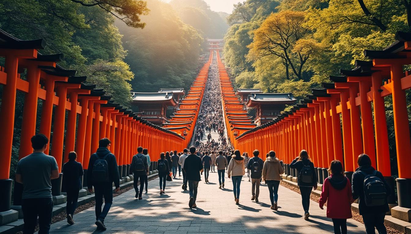 Fushimi Inari Taisha : quel est le prix de l'entrée et des visites ? 2 découvrez tout ce qu'il faut savoir sur le fushimi inari taisha, y compris les tarifs d'entrée et les options de visites. plongez dans l'univers fascinant de ce sanctuaire emblématique du japon, célèbre pour ses milliers de torii rouges.
