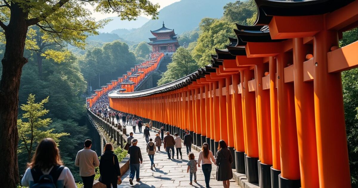 découvrez le fushimi inari taisha, célèbre sanctuaire japonais, et informez-vous sur le prix de l'entrée ainsi que les différentes options de visites pour explorer ses magnifiques milliers de torii. préparez votre voyage au cœur de cette expérience culturelle unique.