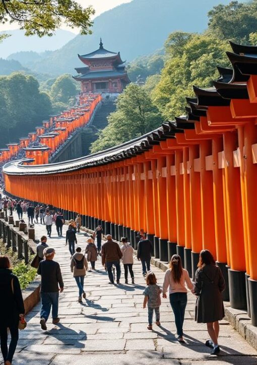découvrez le fushimi inari taisha, célèbre sanctuaire japonais, et informez-vous sur le prix de l'entrée ainsi que les différentes options de visites pour explorer ses magnifiques milliers de torii. préparez votre voyage au cœur de cette expérience culturelle unique.
