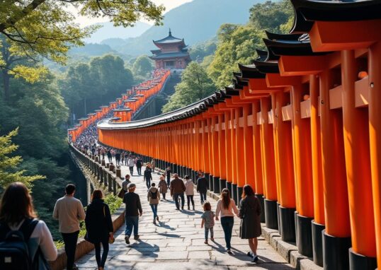 découvrez le fushimi inari taisha, célèbre sanctuaire japonais, et informez-vous sur le prix de l'entrée ainsi que les différentes options de visites pour explorer ses magnifiques milliers de torii. préparez votre voyage au cœur de cette expérience culturelle unique.