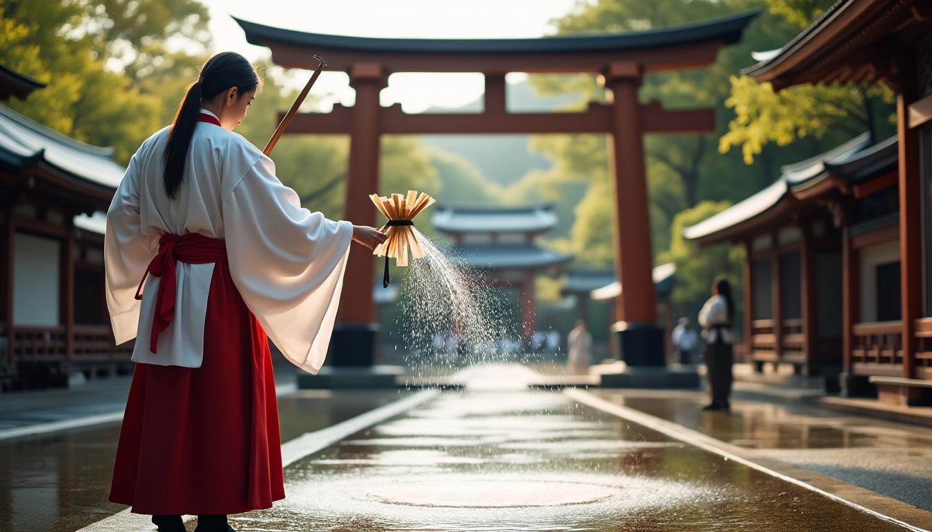 Guide sur le shintoïsme : rituels, valeurs et symboles au Japon 3 découvrez notre guide complet sur le shintoïsme, explorez ses rituels fascinants, ses valeurs profondes et ses symboles emblématiques au japon. plongez au cœur de cette croyance ancestrale qui façonne la culture japonaise.
