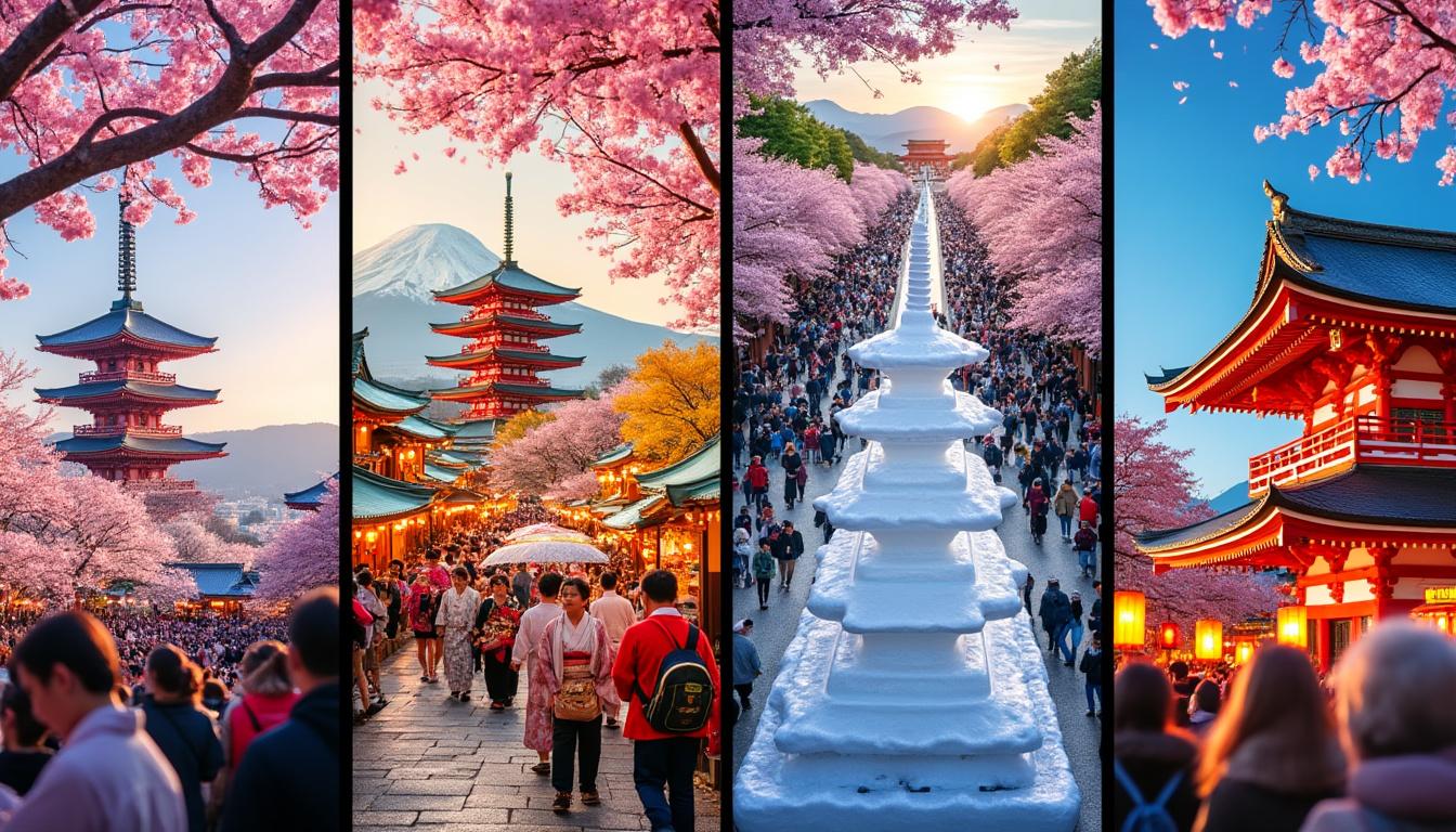 Les dates clés des festivals japonais à ne pas manquer 2 découvrez les dates clés des festivals japonais incontournables. plongez dans la riche culture nippone à travers ces événements festifs, où traditions ancestrales et célébrations modernes se rencontrent. ne manquez pas l'occasion de vivre des expériences uniques au japon !