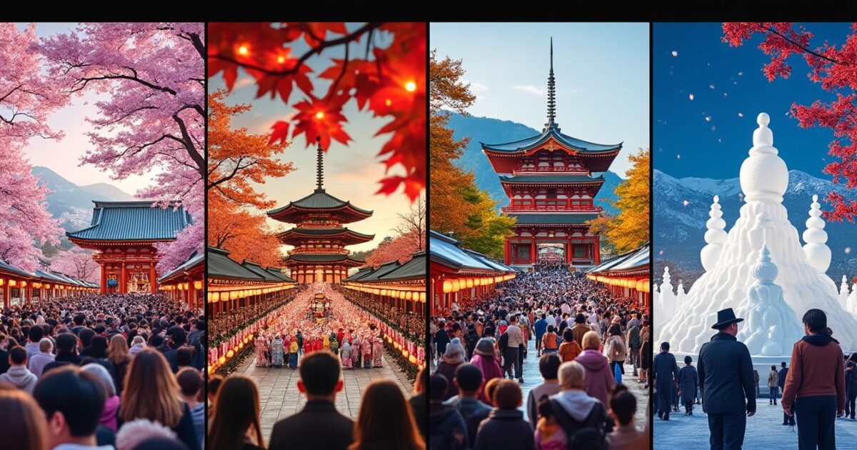 découvrez les dates incontournables des festivals japonais qui célèbrent la culture, les traditions et la beauté du japon. ne manquez pas ces événements uniques et préparez-vous à vivre une expérience inoubliable!