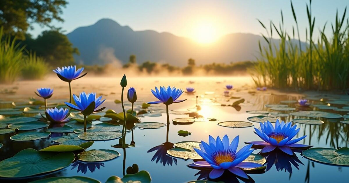 découvrez les lieux fascinants où pousse le lotus bleu, une plante aquatique majestueuse, symbole de pureté et de spiritualité dans de nombreuses cultures. explorez son habitat naturel et son importance écologique.