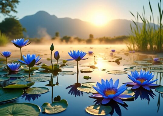 découvrez les lieux fascinants où pousse le lotus bleu, une plante aquatique majestueuse, symbole de pureté et de spiritualité dans de nombreuses cultures. explorez son habitat naturel et son importance écologique.