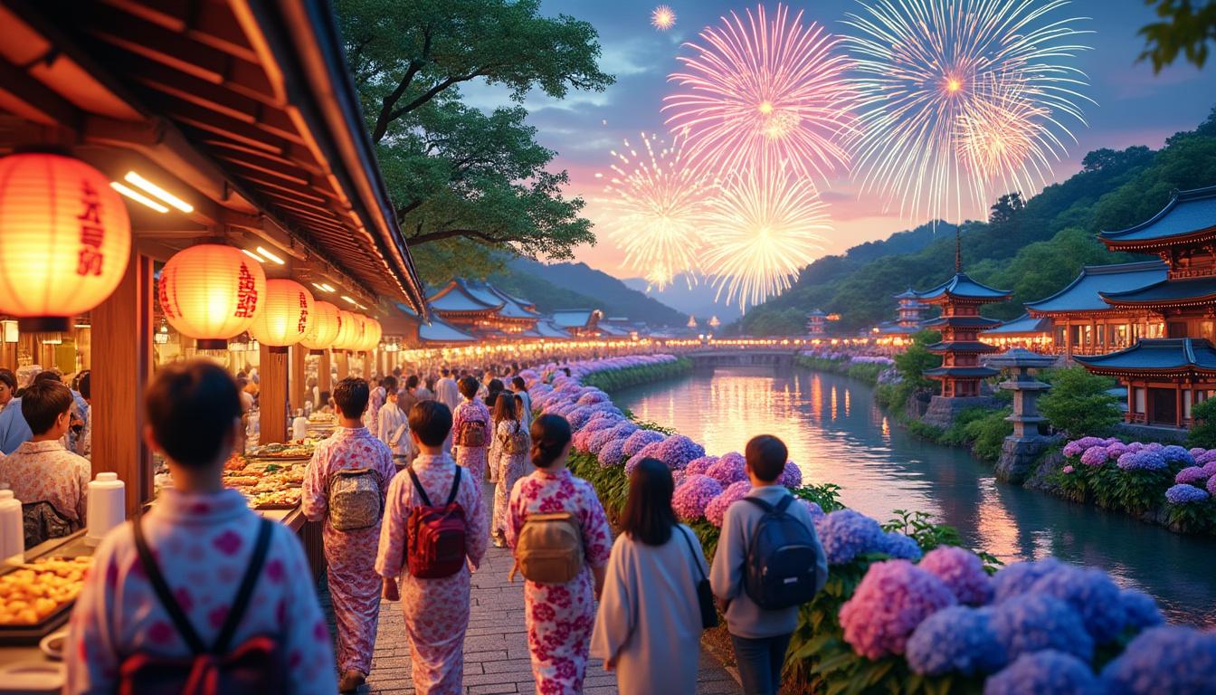 Que faire au japon en juillet : activités et événements incontournables 1 découvrez les meilleures activités et événements incontournables à faire au japon en juillet. profitez de festivals colorés, d'activités saisonnières et d'expériences culturelles uniques pour vivre un été inoubliable au pays du soleil levant.