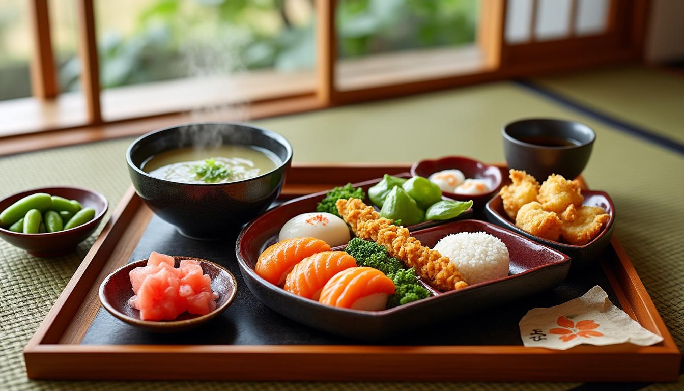 découvrez les délices culinaires japonais avec notre aperçu des plats traditionnels consommés le midi. explorez la diversité des bentos, ramen, et autres spécialités qui rythment l'heure du déjeuner au japon.