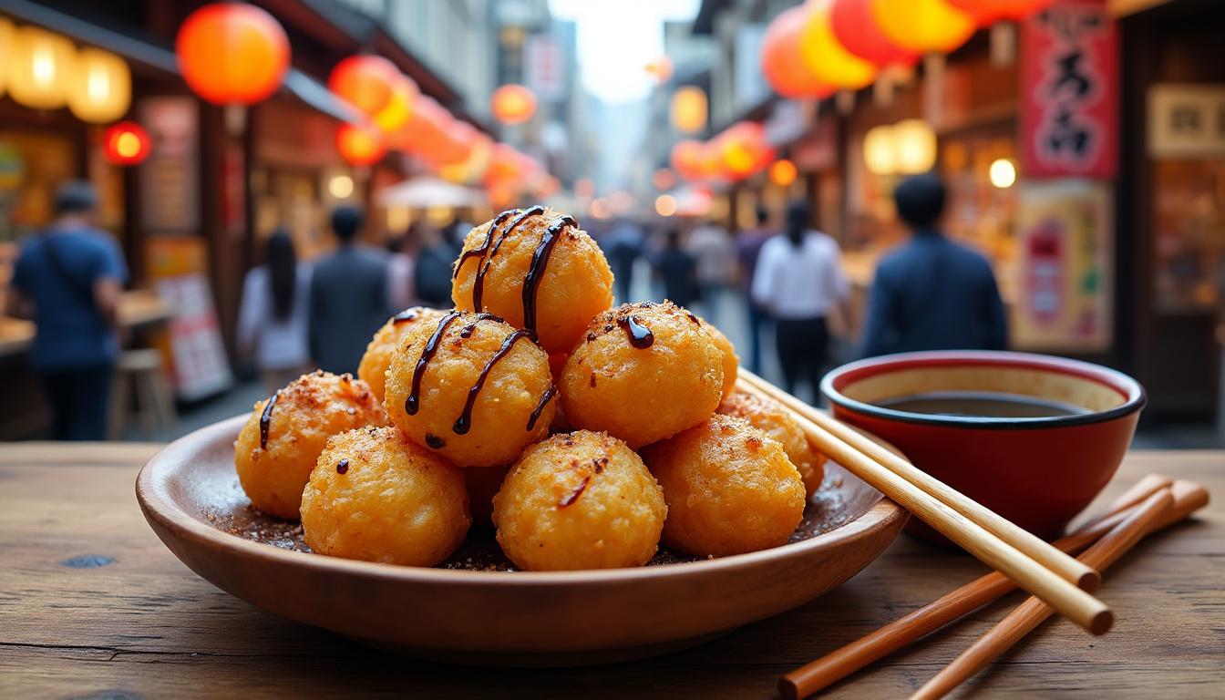 Takoyaki : qu'est-ce que c'est et comment le déguster ? 2 découvrez le takoyaki, cette délicieuse spécialité japonaise à base de boulettes de pâte et de morceaux de poulpe. apprenez son histoire, ses ingrédients et les meilleures façons de le déguster pour une expérience culinaire inoubliable.