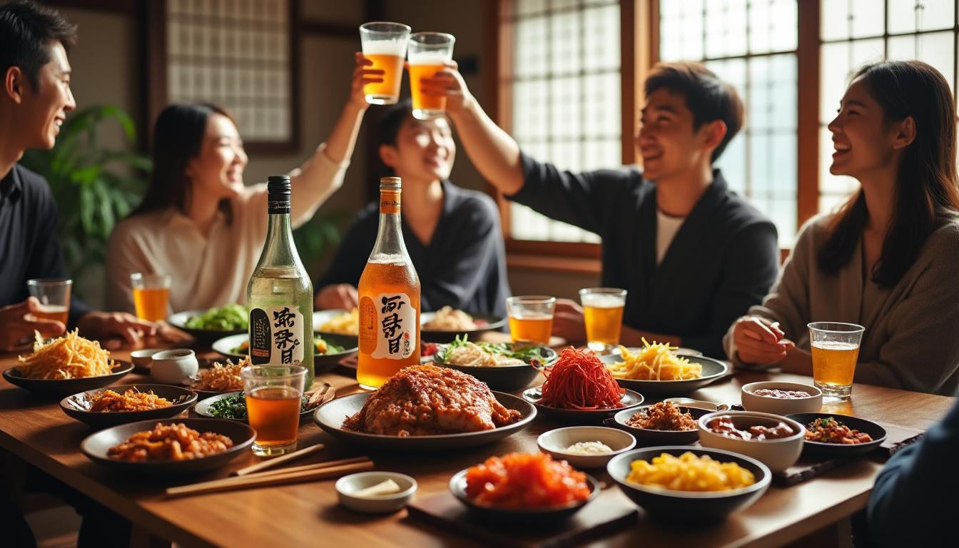 Comment se boit le soju : guide des traditions et des façons de déguster 2 découvrez l'art de déguster le soju avec notre guide complet sur les traditions et les méthodes de consommation. apprenez à apprécier cette boisson coréenne emblématique et à l'intégrer dans vos moments de convivialité.