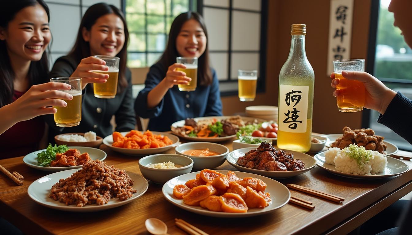 Comment se boit le soju : guide des traditions et des façons de déguster 1 découvrez l'art de déguster le soju avec notre guide complet sur les traditions et les différentes façons de le savourer. apprenez les rituels, les accords mets et boissons, et les astuces pour apprécier pleinement cette boisson coréenne emblématique.