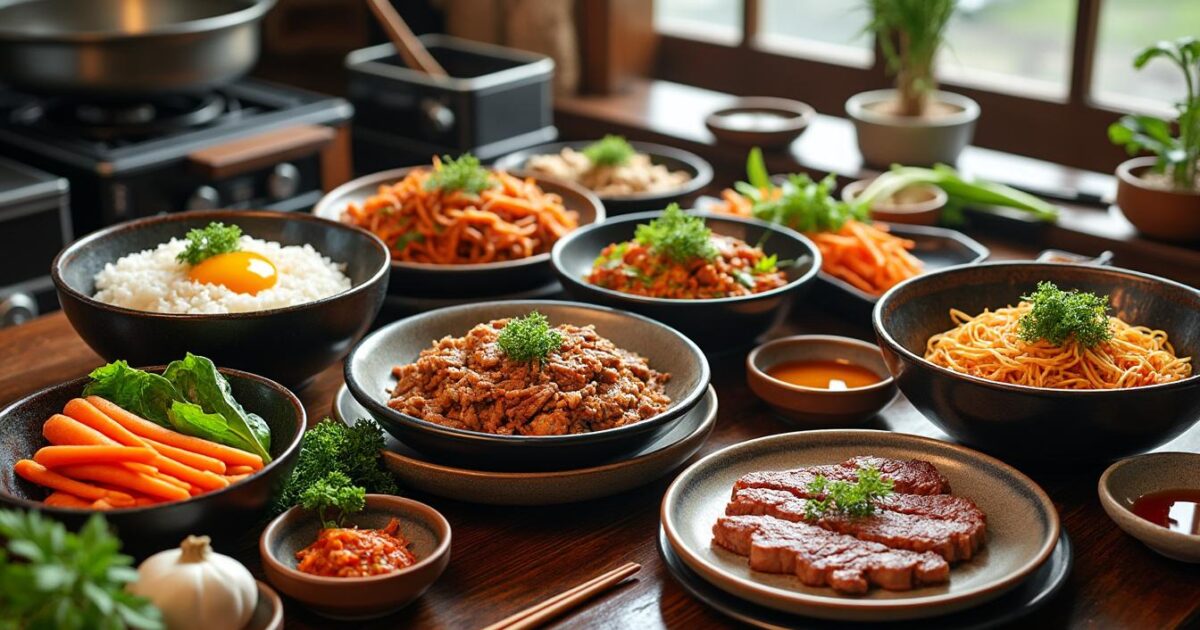 plongez dans l'univers fascinant de la cuisine coréenne et découvrez des saveurs uniques qui éveilleront vos papilles. de la richesse des plats traditionnels aux nuances épicées, explorez une gastronomie riche en couleurs et en émotions.