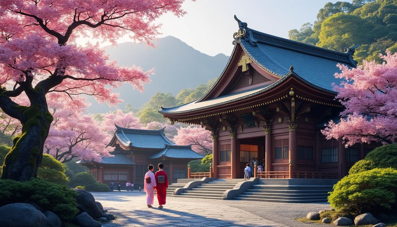Découverte des temples japonais : une plongée dans l'histoire et la culture 2 plongez au cœur de l'histoire et de la culture japonaise grâce à notre exploration des temples japonais. découvrez des trésors architecturaux, des traditions millénaires et l'ambiance sereine qui entoure ces lieux sacrés. un voyage fascinant à ne pas manquer !
