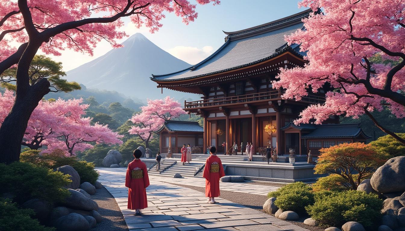 Découverte des temples japonais : une plongée dans l'histoire et la culture 1 plongez dans l'histoire et la culture du japon en découvrant ses temples emblématiques. explorez leur architecture fascinante, leurs traditions ancestrales et les récits qui les entourent. une aventure immersive au cœur de la spiritualité japonaise.
