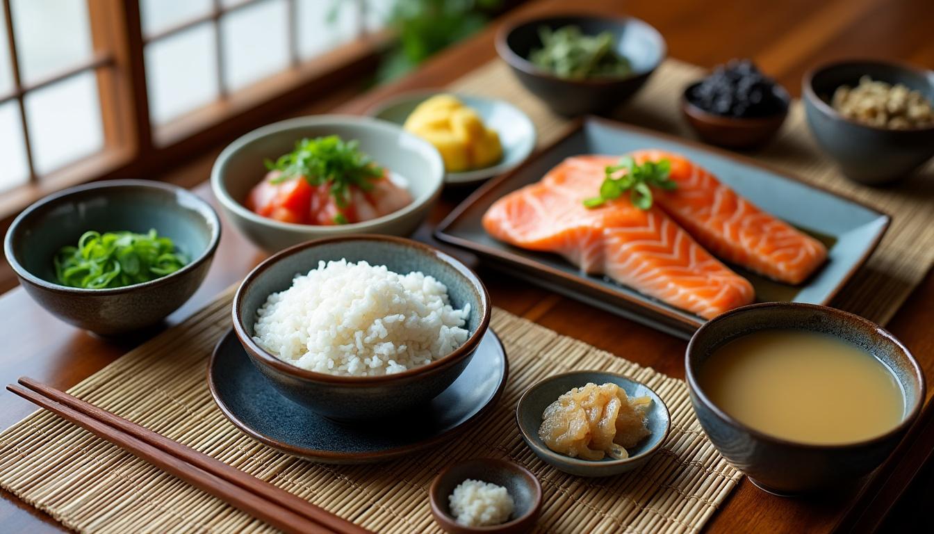 Que mangent les japonais le matin : un aperçu de leurs petits déjeuners traditionnels 2 découvrez les secrets du petit déjeuner japonais à travers un aperçu des plats traditionnels savoureux et sains que les japonais consomment le matin. explorez les ingrédients typiques, des recettes délicieuses et l'importance culturelle de ces repas.