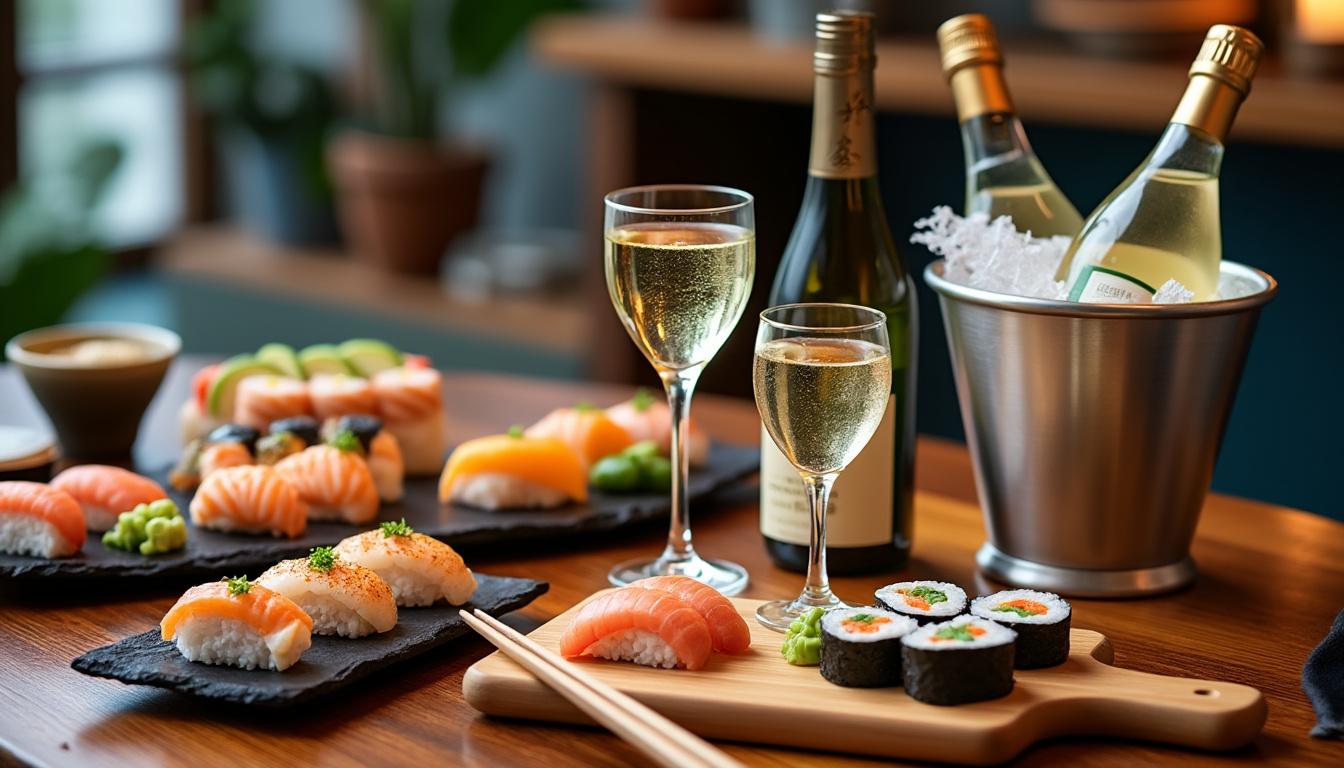 découvrez comment choisir l'apéritif idéal pour accompagner vos sushis. que vous préfériez un verre de vin, une bière artisanale ou un cocktail léger, nous vous proposons des suggestions savoureuses qui rehausseront votre expérience culinaire. ne manquez pas nos conseils pour un apéritif réussi avant de déguster vos plats japonais préférés.