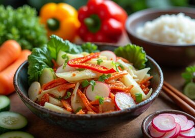 découvrez les nombreux bienfaits du kimchi, un plat coréen riche en probiotiques, antioxydants et vitamines. améliorez votre digestion, boostez votre système immunitaire et savourez ce délice fermenté plein de saveurs. apprenez comment intégrer le kimchi dans votre alimentation pour une santé optimale.